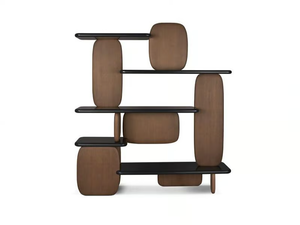 RIO IPANEMA - Freestanding open wooden bookcase _ Roche Bobois